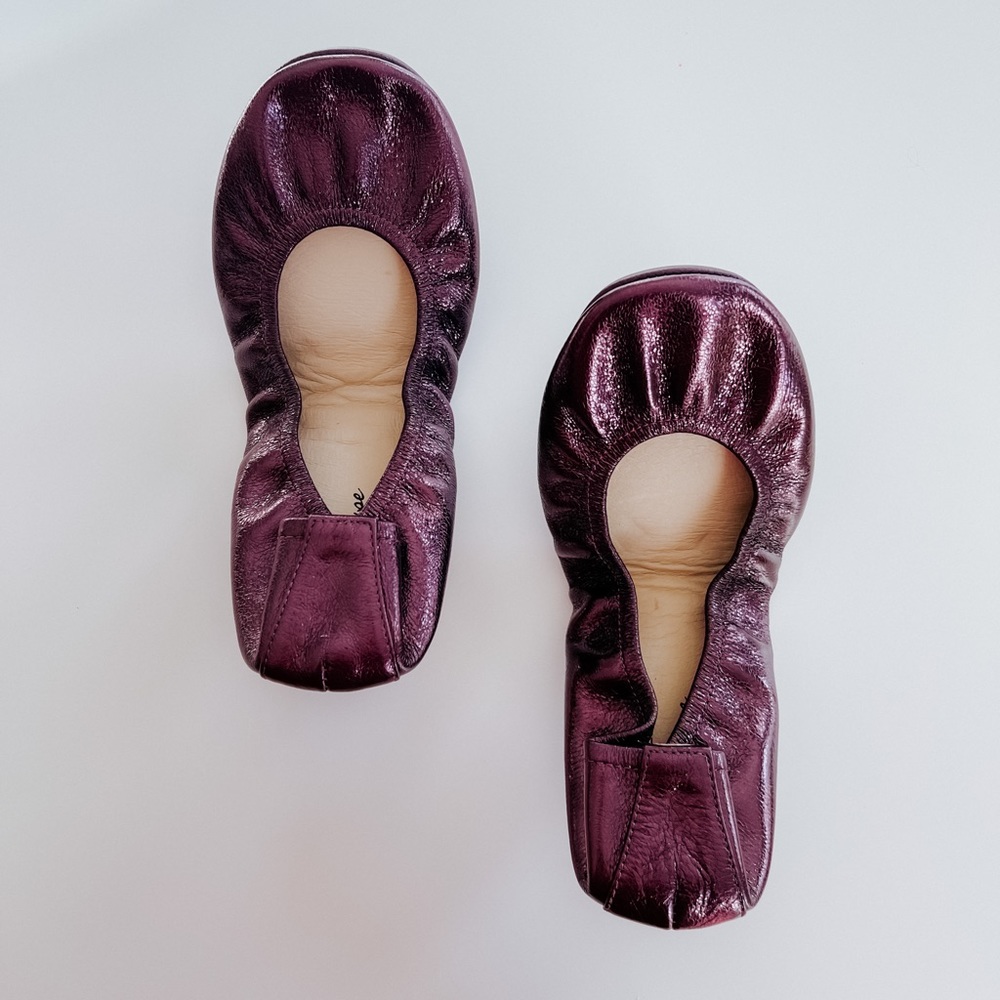 NEW: The Storehouse Flats • Black Grape Rainbow Ballet Flat